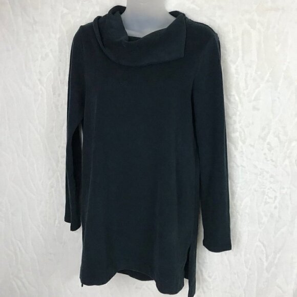 J.JILL Black Loose Turtleneck Sweater Size M - Picture 1 of 6